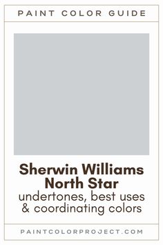 Looking for the perfect light blue paint color for your home? I’ve got you covered with Sherwin Williams North Star. Let’s see if it’s the right choice for you! Sw North Star Paint Color Schemes, Sherwin Williams North Star Bedroom, Northstar Sherwin Williams, Sw North Star, North Star Sherwin Williams, Sherwin Williams North Star, Light Blue Paint Color, Light Blue Paint