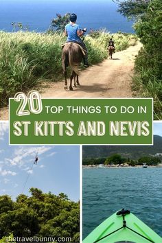 the top things to do in st kitts and nevis, including water sports