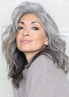 Hairstyle Ideas For Long Hair, Ideas For Long Hair, Grey Blonde Hair, Silver Foxes, Beautiful Hairstyle