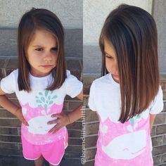 cool lob haircut for girls with thick hair Toddler Haircuts, Straight Hairstyles Medium, First Haircut, Lob Haircut