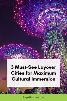 3 Must-See Layover Cities for Maximum Cultural Immersion