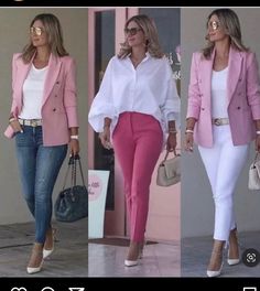 Blazer Outfits For Women, Boutique Pants, Classy Work Outfits, Classy Casual Outfits, Stylish Work Outfits, Casual Chic Outfit, Blazer Outfits, Work Outfits Women