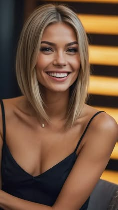 Fabulous and Fun: 15 Cute Mom Cuts for 2024 to Try Today! 47 Longer In The Front Haircut, Women Haircut 2024, Short Lived In Blonde Hair, Mikado Haircut, Thick Hair Haircut Short, Hair For Long Face, Short Haircut Thick Hair, 2024 Haircuts, Different Haircuts