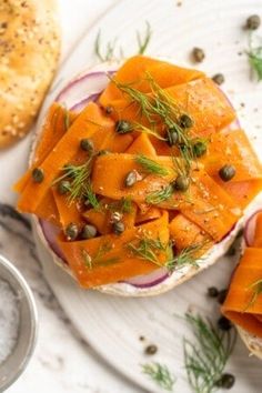 Give your next bagel an upgrade with this carrot lox recipe! It tastes surprisingly authentic and it’s super easy to make. Remember when carrot hot dogs were all over vegan social media? Carrot lox proves that carrots aren’t just for stuffing into buns and topping with ketchup and mustard when it comes to using them […] The post Carrot Lox appeared first on Jessica in the Kitchen. Carrot Hot Dogs, Lox Breakfast, Vegan Bagels, Lox Recipe, Carrot Lox, Jessica In The Kitchen, Vegan Crab, Lox And Bagels, Ketchup And Mustard