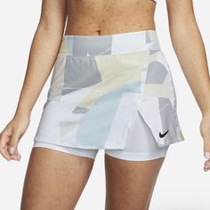 Court Victory Tennis Skort Printed Mode Tennis, Nike Skort, Club Skirts, Open Dress, Running Skirts, Black Skort, Athletic Skort, Athletic Skirt, Tennis Fashion