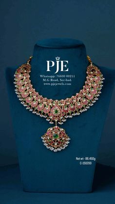 #kundan #necklace #necklaceoftheday #kundanjewellery Guttapusalu Necklace