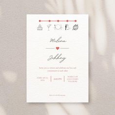 Celebrate your love with a touch of classic elegance using this White and Red Simple Wedding Invitation Canva Template. Featuring a clean white background with bold red accents, this template creates a timeless and romantic look, perfect for any wedding theme. Features: *Fully Customizable: Easily edit text, colors, and fonts in Canva to make the invitation uniquely yours. *Instant Access: Receive an immediate download link after purchase for fast and easy customization. *Classic & Romantic Design: A beautiful choice for traditional, modern, or minimalist weddings. *High-Quality Layout: Professionally designed for a polished look, ready for printing or digital use. How It Works: 1.Purchase the template. 2.Instantly access the Canva link to start editing. 3.Customize with your wedding detai Fonts In Canva, Wedding Invitation Canva, Simple Wedding Invitation, Etsy Wedding Invitations, Romantic Design, Simple Wedding Invitations, Edit Text, Romantic Look, Traditional Modern