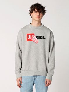 Merry DIESEL Christmas! - Fucking Young! Diesel Fashion, Diesel Sweatshirt, Portugal Fashion, Diesel Store, Barcelona Fashion, Luxury Outerwear, Rave Fashion, Heron Preston