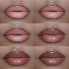 French Cosmetics, Glossy Lips Makeup, Maquillage On Fleek, Makeup For Black Skin, Lip Makeup Tutorial, Brown Skin Makeup, Makeup Artist Tips, Makeup Help, Dope Makeup