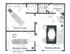 a floor plan for a living room and dining room in a house or apartment, with two separate rooms