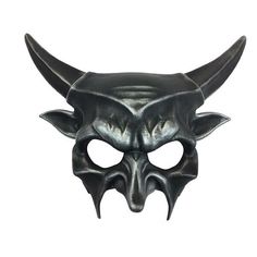 KBW Devil Mask Silver Devil Mask, Masquerade Mask, Copper, Mask, Silver, Color, Art