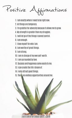 30 Positive Affirmations For Taking Control Of Your Life... see more on justseaforyourself.com #positiveaffirmations #intentionalliving #mindfulness #lawofattraction Worth Affirmations, Taking Control Of Your Life, Positive Quotes For Life Happiness, Positive Visualization, Quotes Dream, Motivation Positive