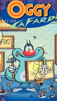 oggy la fard is an animated cartoon about the life and times of bugs