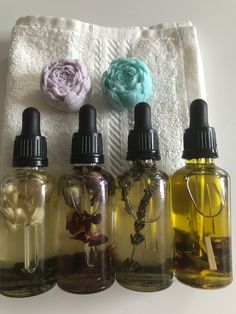 Natural Face Serum Rose,Jasmine,Lavender,Rose/Lemongrass Skincare Homemade, Natural Face Serum, Face Serums, Massage Body, Cold Pressed Oil, Natural Aromatherapy, Massage Oils, Organic Oils, Body Oils