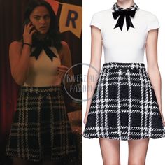 Riverdale Veronica, Looks Kylie Jenner, Gossip Girl Outfits, Bow Dress