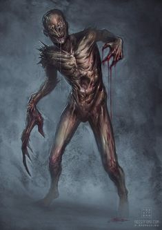 ArtStation - Undead mutant Apocalypse Art, Ange Demon, Post Apocalypse