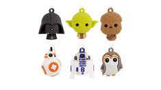 star wars ornament ornaments are shown in different colors and sizes, including one for each character