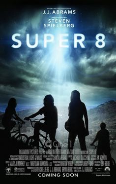 a movie poster for the film super 8