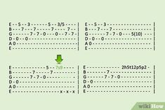 how to play guitar tabs with pictures wikihow