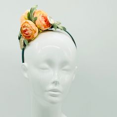 Handmade by Featured Milliner of The Kentucky Derby Museum 2023 & 2024.  Peach orange Kentucky Derby Fascinator. Attaches with headband. Not taking customs this year--Derby 150 is going to be massive and mom life keeps me running! However, happy to suggest pieces that will coordinate with your outfit. If you don't love the way this attaches to your head--. message me! I can switch *most* pieces to your preference. Clip, Headband OR Elastic Cord  NOTE: Heavier pieces with extravagant florals etc Orange Mini Hat For Kentucky Derby Races, Elegant Orange Summer Headpiece, Orange Fascinator For Kentucky Derby Races, Flower Headband For Kentucky Derby, Orange Headpiece For Kentucky Derby Races, Orange Headpieces For Kentucky Derby Races, Adjustable Fascinator With Matching Headband For Garden Party, Orange Mini Hat For Kentucky Derby, Elegant Orange Headpiece For Spring