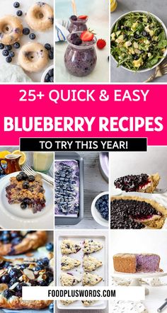 25 blueberry recipes to try this year for desserts, pies and more