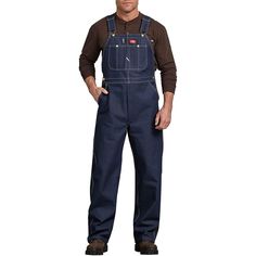 Dickies' Bib Overall Is Full Of All Your Favorite Features. From The Large Bib With Plenty Of Pockets To The Adjustable Loops And Triple-Stitched Seams, These Pants Will Hold All Of Your Accessories Without The Fear Of Wear And Tear. It Comes Complete With A Generous Fit Across The Back And Roomy Legs, Perfect For Getting Through A Day Of Hard Work In Comfort. Features: Generous Fit With Cross-Over High-Back; Roomy Legs 5 Bib Pockets For Pens, Pencils And Small Tools Dual Buttonholes In Bib For Dickies Clothing, Mens Coveralls, Work Overalls, Workwear Brands, Overalls Men, Watch Pocket, Safety Clothing, Dickies Pants, Shirt Stays