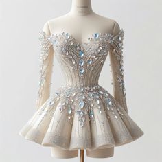 Corset Short Dress, Dreamy Gowns, Classy Gowns, Bollywood Dress, Chic Dress Classy, Long Sleeve Evening Dresses, White Short Dress, Stylish Work Outfits, Latest African Fashion Dresses