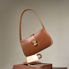 Free U.S. shipping. Style: Classic , color:Brown, suite for season：Spring, Summer, Autumn, Winter ，Date, Engagement, Party, Material Genuine Leather, Brown Leather Buckle Shoulder Bags  Elegant Baguette Bag Brown Baguette Shoulder Bag For Everyday Use, Brown Baguette Shoulder Bag For Daily Use, Brown Baguette Bag For Daily Use, Formal Gold Baguette Bag, Brown Baguette Bag With Detachable Strap, Brown Square Baguette Bag For Daily Use, Luxury Brown Baguette Bag For Daily Use, Brown Satchel Baguette Bag For Evening, Brown Baguette Bag With Detachable Handle For Evening