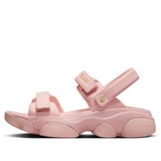 (WMNS) Air Jordan Deja Sandals 'Legend Pink Gold' FN5036-600 Limited Edition Sneakers, Apparel Shop, Sports Sneakers, Sport Sneakers, Pink Gold, Pink And Gold, Air Jordan, Air Jordans, Jordan