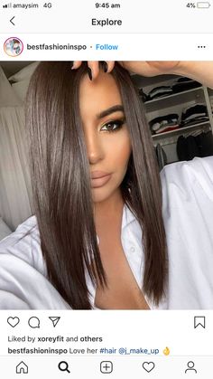 Advanced Hairstyles, Brown Hair Tones, Fall Hair Ideas, Warm Brown Hair, Fall Hair Color Trends, Hairstyles For Girls, Fall Hair Color For Brunettes