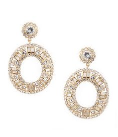 bridal accessories: Women's Jewelry | Dillard's Chic Wedding Jewelry With Sparkling Stones, Chic Sparkling Stones Jewelry For Wedding, Chic Metal Jewelry For Anniversary, Fine Jeweled Round Jewelry, Chic Wedding Jewelry With Bling, Elegant Jeweled Hoop Jewelry, Oval Jewelry With Sparkling Stones For Party, Fine Jewelry With Jeweled Oval Details, Chic Bling Jewelry For Wedding