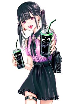 Pinterest Illustration, Quirky Girl, Girly Fashion, Anime Character Design, Not Mine, Aesthetic Pictures