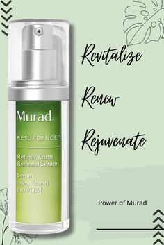 Minimize lines, boost firmness, and embrace smoother, revitalized skin Murad Retinol, Retinol Serum, Retinol, Wrinkles, Beauty And Personal Care, Acting