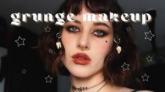 grunge makeup - Sök på Google Soft Grunge Makeup, 90s Grunge Makeup, Grunge Makeup Tutorial, Eyeshadow Techniques, Summer Punk, Makeup Beginner, Natural Eye Makeup Tutorial, Eyeshadow Tutorials, Punk Makeup