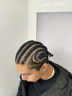 #hairstyles #haircut #hair #hairstylesformen #hairgoals #braids #braidgoals #menshair #blackmenhair Guys Braided Hairstyles For Men, 4 Men’s Braids, Men Braids Hairstyles Cornrows, Male Braids Hairstyles, Men's Braids, S Braids, Hairstyle Man, Cornrow Styles For Men, Box Braids Men