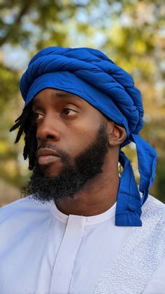 Blue African Turban Hat For Men | Stand Out in Style Small Afro Hairstyles, African Hats Men, Afropunk Futurism, Headwrap Men, Combat Skirt, Small Afro, Nigerian Art, African Hat, Afro Hairstyles Men