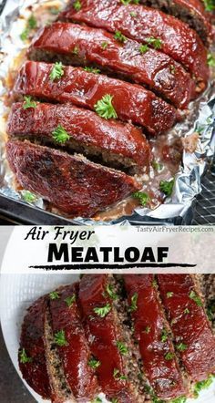 Air Fryer Meatloaf Recipe, Air Fryer Meatloaf, New Air Fryer Recipes, How To Cook Meatloaf, Air Fry Recipes, Air Fryer Recipes Chicken, Air Fryer Dinner Recipes, Meatloaf Recipe