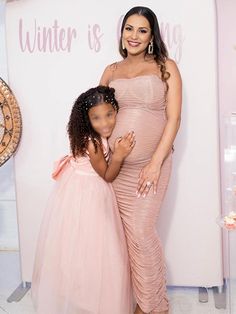 Momyknows Pink Tulle Shimmer Cascading Ruffle Spaghetti Strap Backless Lace-up Back Split Bodycon Cocktail Party Bandage Baby Shower Maternity Maxi Dress Maternity Sundress, Plus Size Maternity Dresses, Shower Outfits, Maternity Nursing Dress, Autumn Decoration, Maternity Midi Dress, Maternity Maxi Dress, Maternity Dresses For Photoshoot