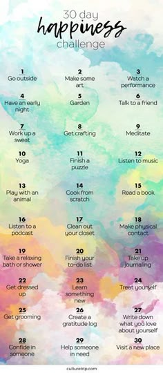 30 Day Happiness Challenge, 30 Day Challenges, Happiness Challenge, Ricky Gervais, 30 Day Challenge, Better Me, Massage Therapy