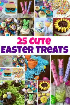 25 cute easter treats for kids to make