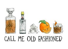 an image of call me old fashioned with oranges and spices on the side