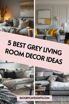 the best grey living room decor ideas