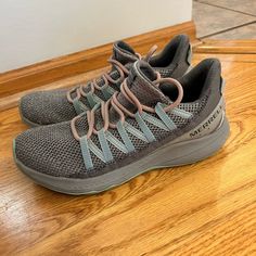 Merrell Woman’s Shoes Like Brand New. Great For Going For A Walk Or A Hike Even! Going For A Walk, Merrell Shoes, Shoes Color, A Walk, Athletic Shoes, Walking, Women Shoes, Brand New, Grey