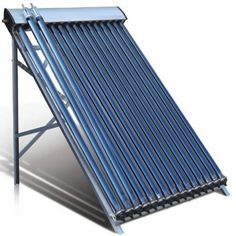 a solar water heater is shown in this image