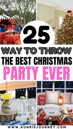 the best christmas party ever is here and it's time to throw some festive fun