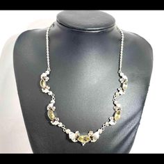 800-925 Silver Citrine 16.5" Necklace Citrine, Womens Jewelry Necklace, Full Service, 925 Silver, Jewelry Necklaces, Fast Delivery, Womens Sizes, Necklaces, Women Jewelry