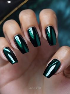 25+ Best Nail Colors for Cool Skin Tones Gelixir Gel Polish Colors On Nails, Dip Nail Manicure, Forest Green Chrome Nails, 3 Color Nails Ideas, Green Chrome Christmas Nails, Nail Designs Grey, Nail Color Meaning, Dark Green Chrome Nails, Nail Colors 2024