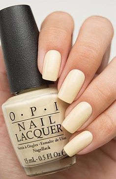 Opi Soft Shades, Lime Green Dress, Cream Nails, Pastel Nails, Yellow Nails