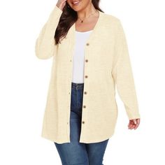 Plus Size Womens Cardigans Open Front Long Cardigan It is snowflake velvet material. Lightweight, Sheer, breathable and comfortable fit.  It's not just a fashion cardigan in cool spring/summer/fall. You can wear it to protect yourself from the sun whether you go to the beach or shopping. The plus size long sleeve cardigan is easy to match with your clothes, you can choose your favorite style. Hand wash, cold water, Hang Or Line Dry. Tips: As different computers display colors differently, the co Womens Cardigans, Fashion Cardigan, Plus Size Cardigan, Cardigan Long Sleeve, Go To The Beach, Plus Size Cardigans, Beige Cardigan, Work Style, Cardigan Long