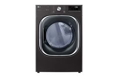 the front load washer is shown on a white background